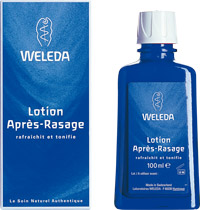 lotion après-rasage